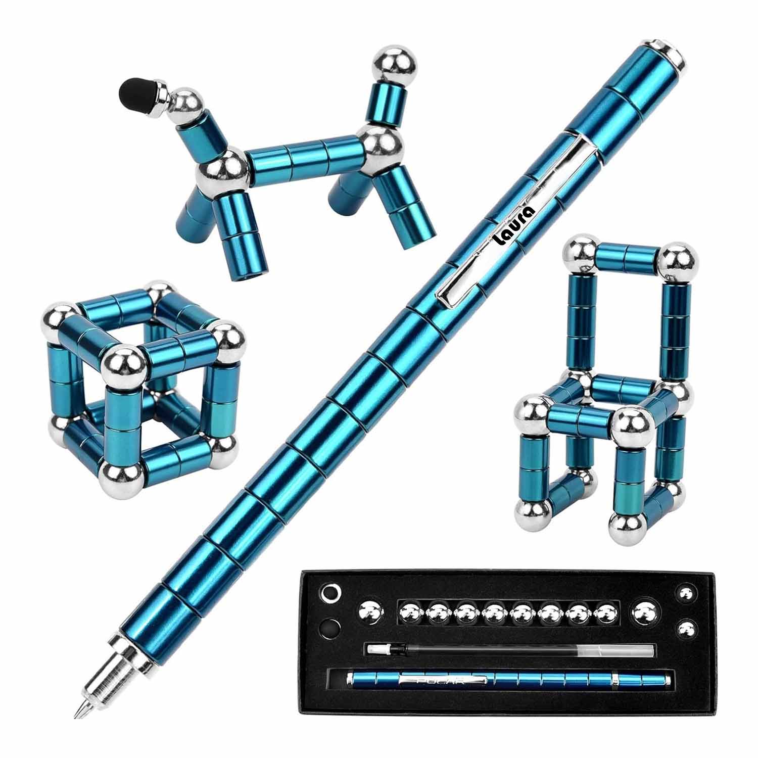 Capacitive decompression magnet pen 2