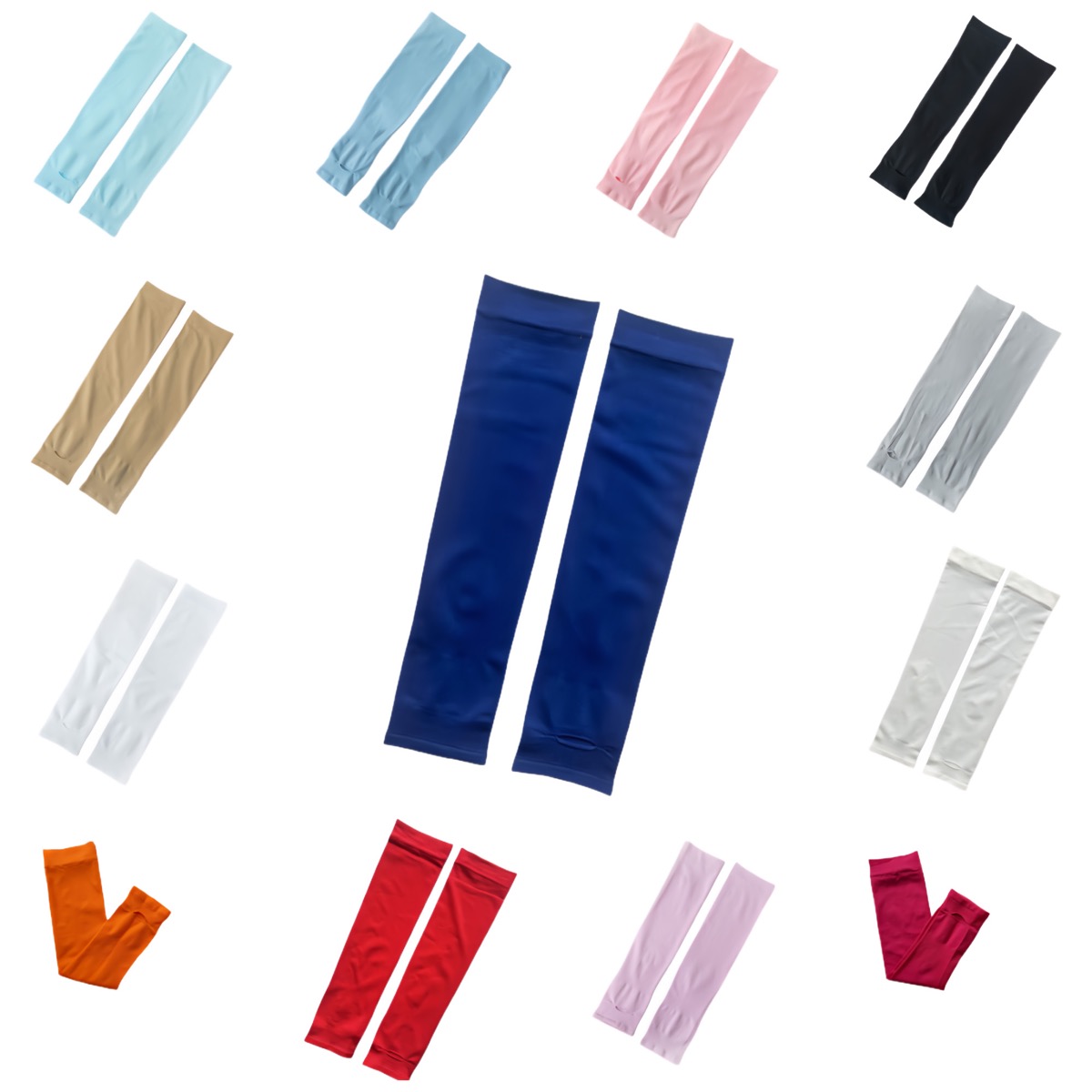 Sun Protection Outdoor Cycling Nylon Arm Sleeves 3