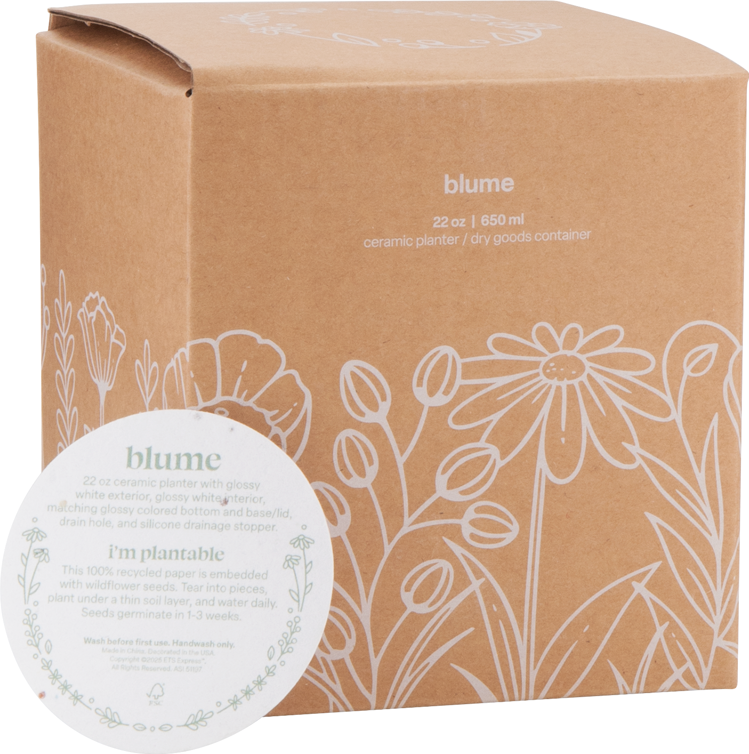 22 oz blume 40