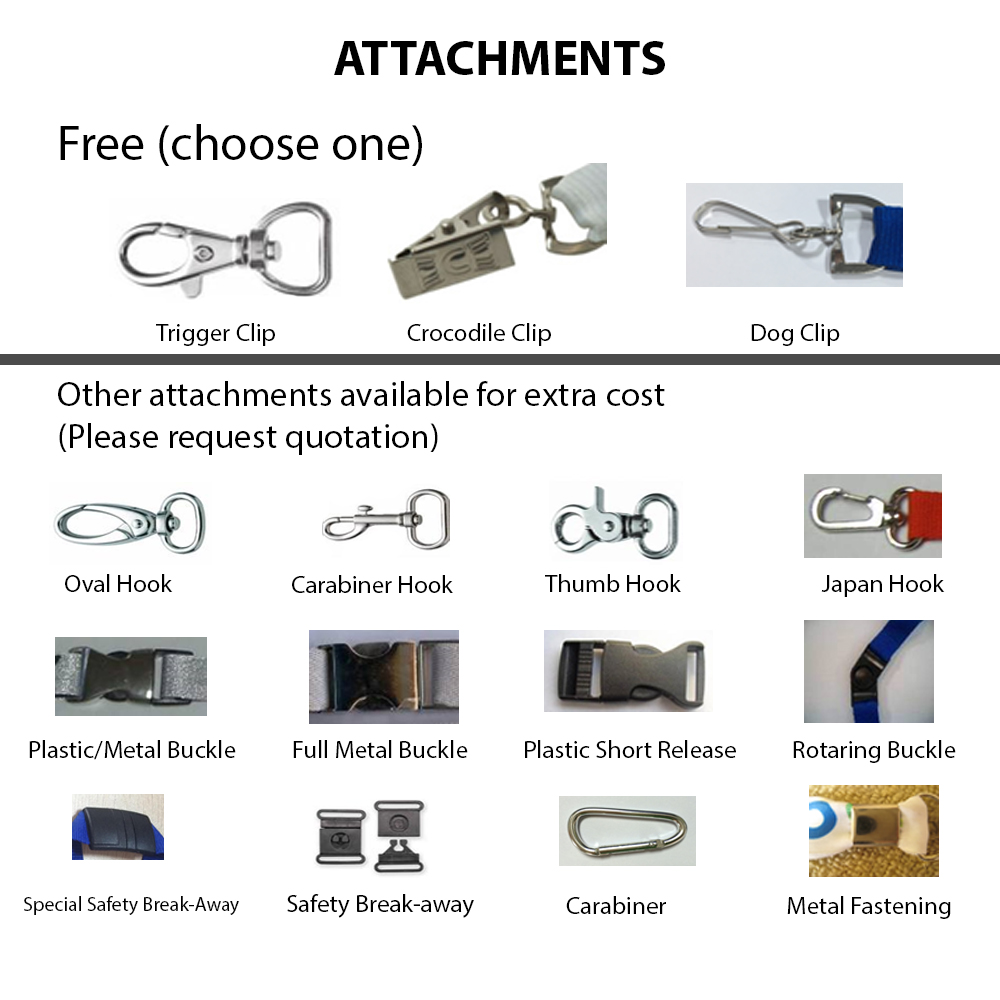 Full Color Sublimation Satin Polyester Lanyard 7