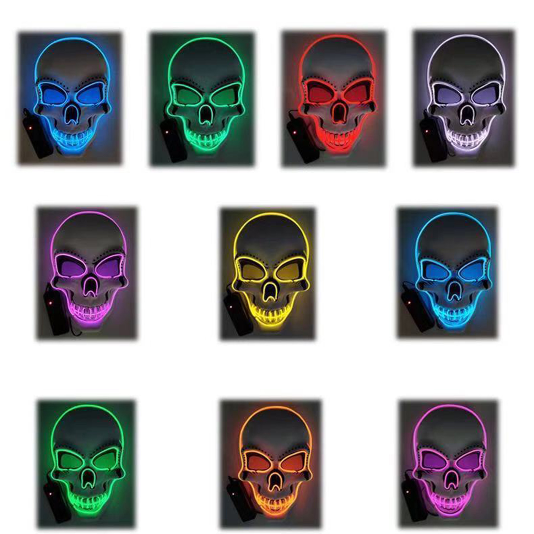 Halloween Light Up Mask 2