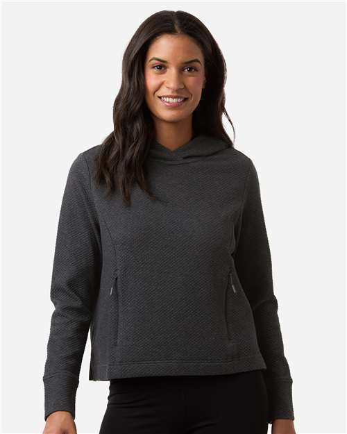 Women's Spirit Textured Hooded Pullover - NE729W 12