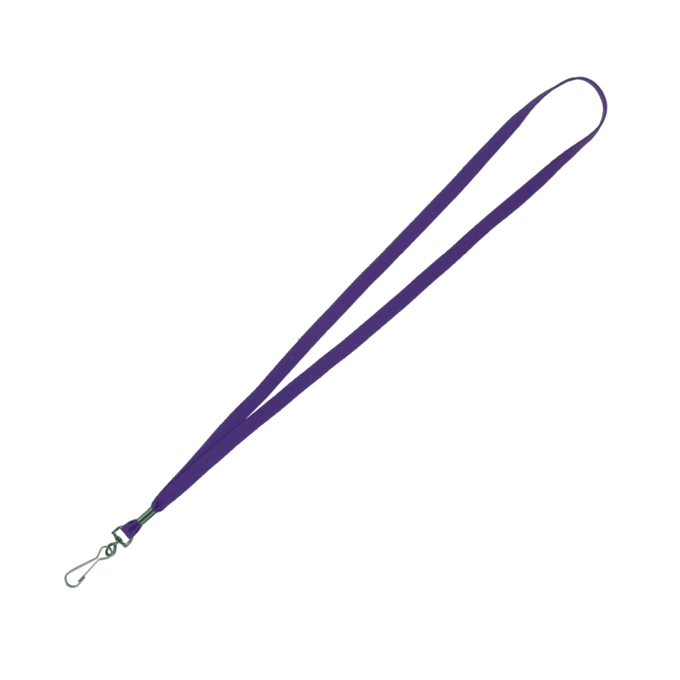"AURORA" 3/8" Super Soft Polyester Silkscreen Lanyard (Overseas Production 8-10 Weeks) 1