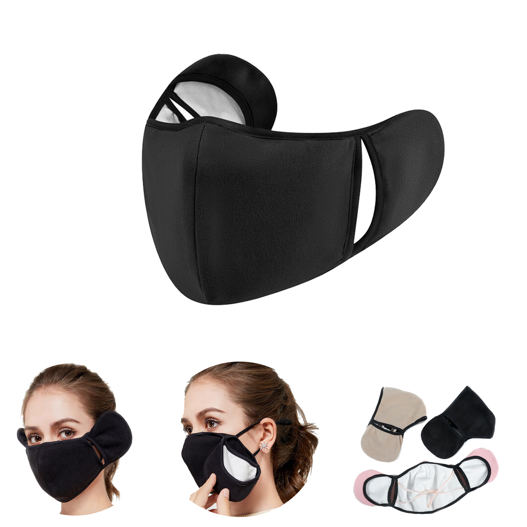 Mask With Earmuffs 3