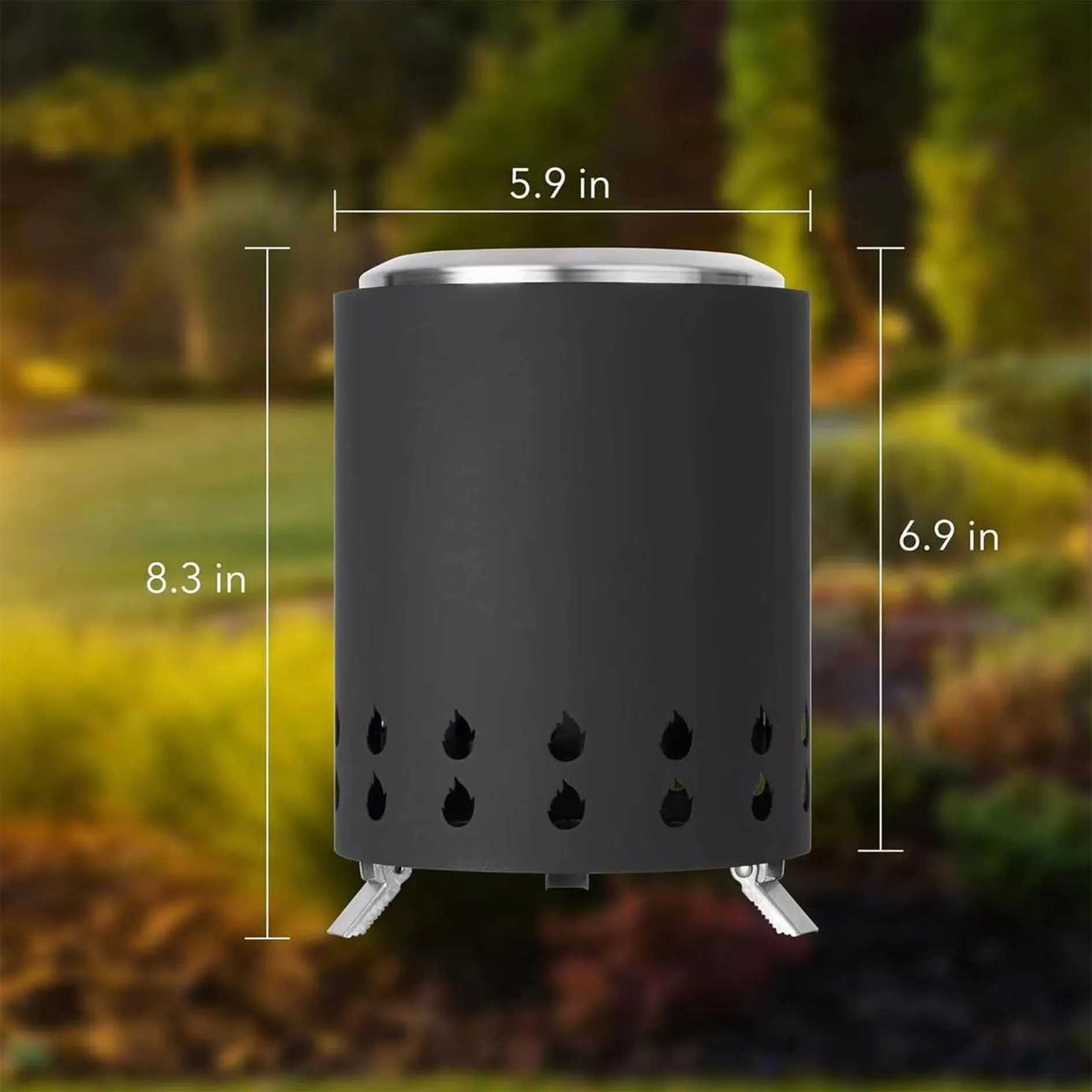 Portable Outdoor Mini Fireplace 2