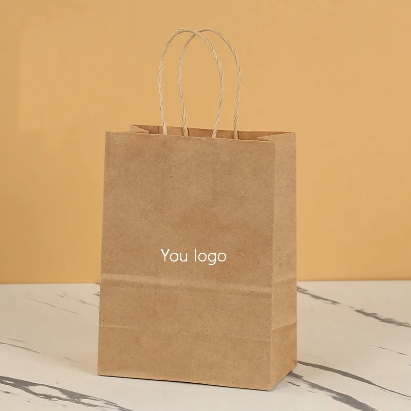 Custom Kraft Paper Shopping Bag 5