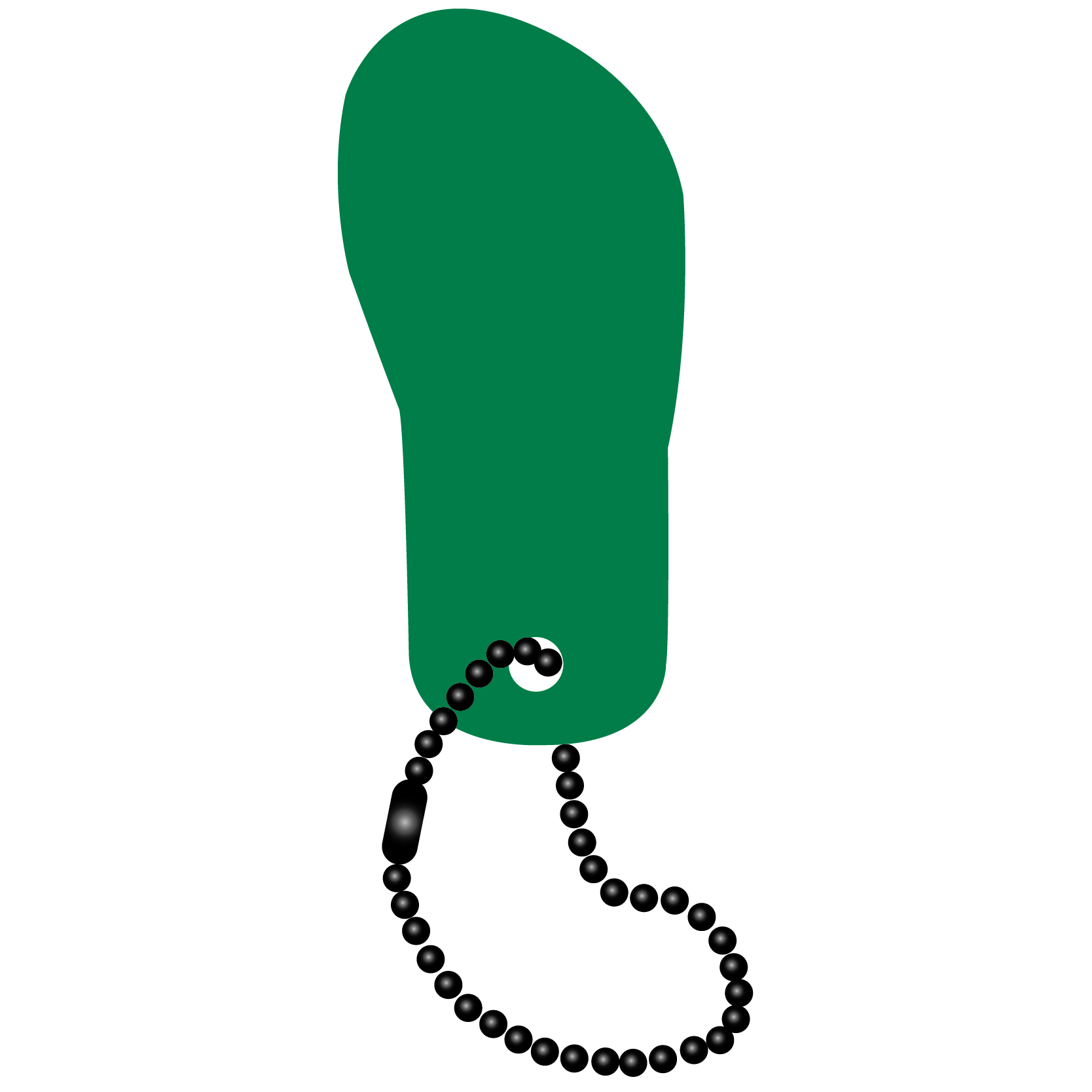 Flip Flop Key Tag 11
