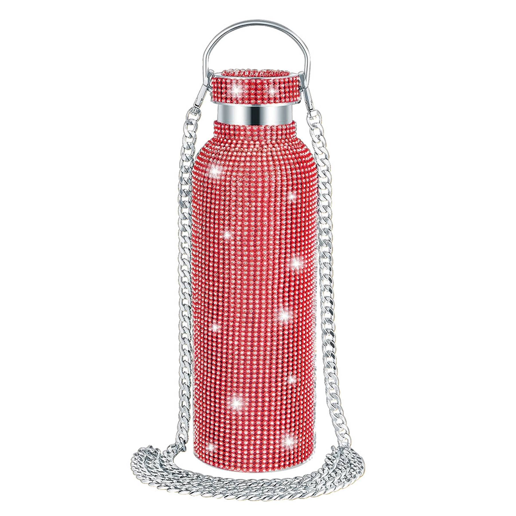 12oz Stainless steel insulated cup with diamond insert 13