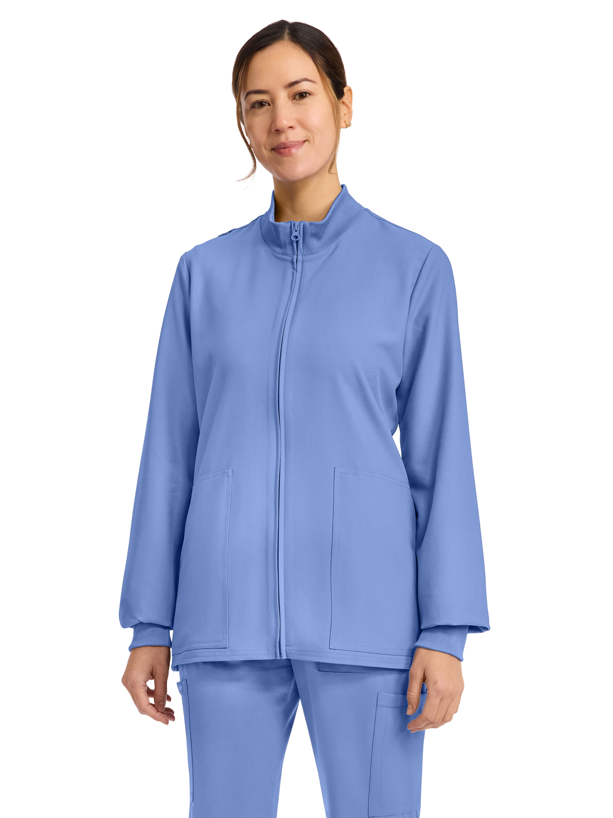 Cherokee - Workwear Originals Ultra - Women's 2-Pocket Zip Up Scrub Jacket 58