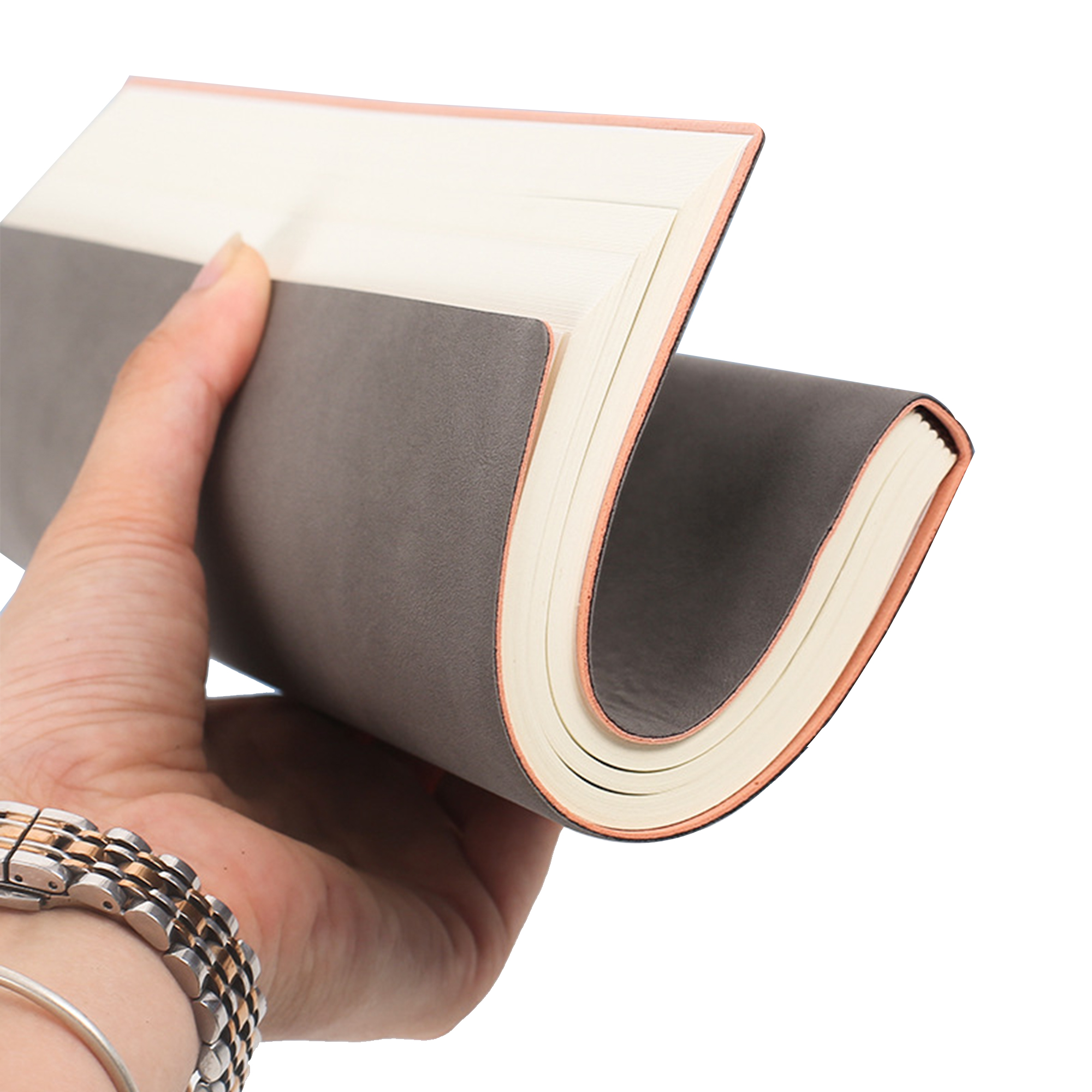 A5 Soft Cover Faux Leather Notebook 1