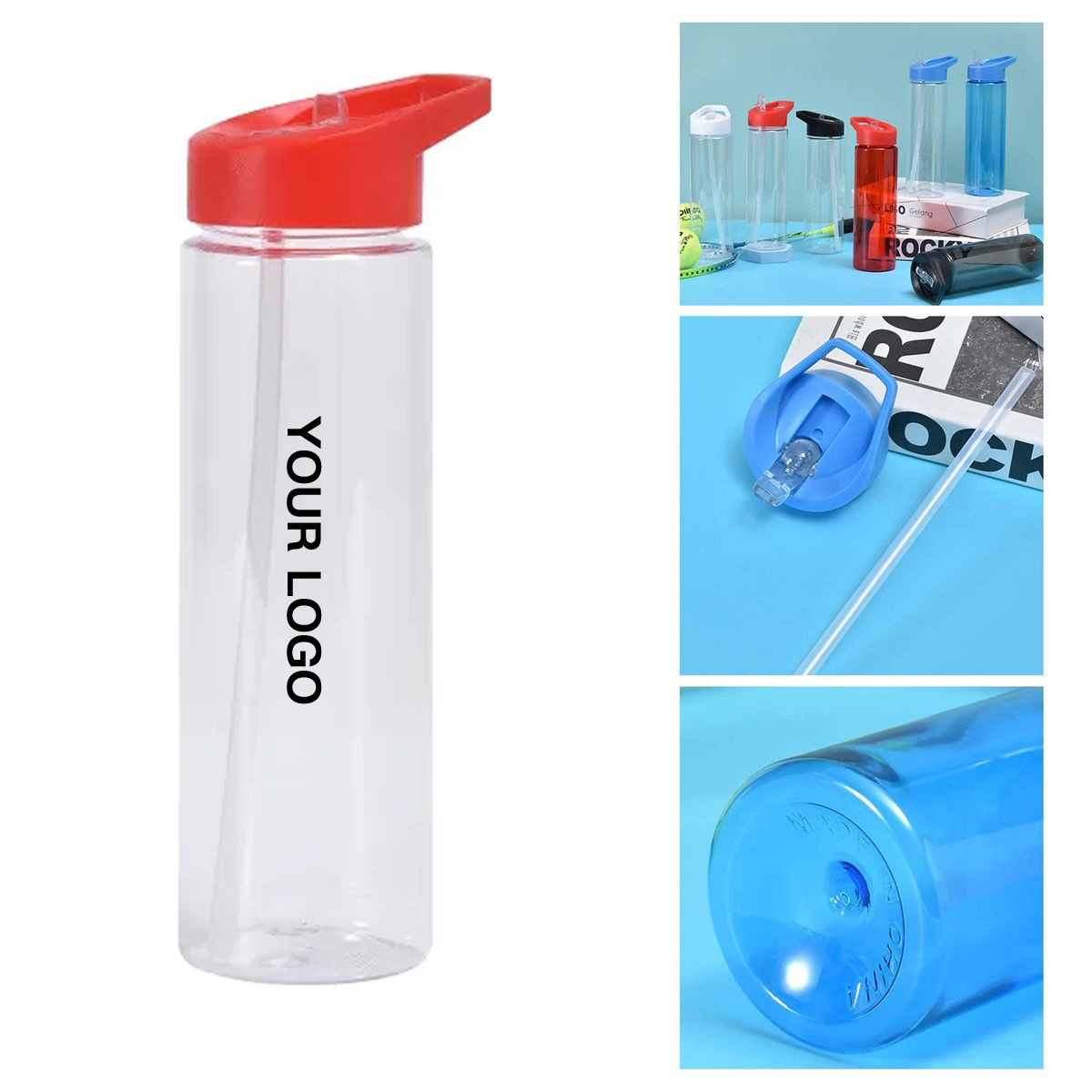 Reusable Plastic Water Bottle for Running and Hiking 10