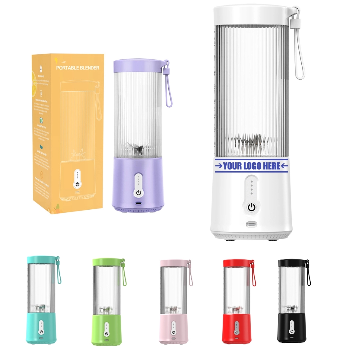 Portable Blender Mini Juicer With 6 Powerful Blades 5