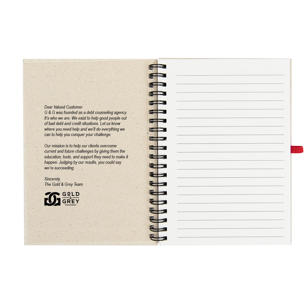 Natural Paper Spiral Notebook 15