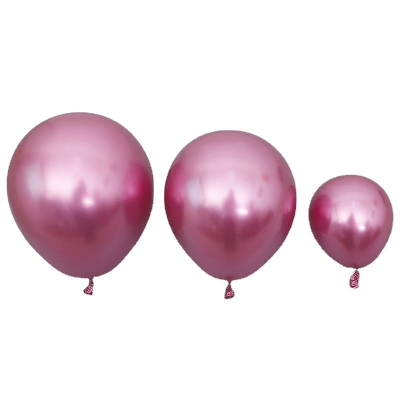 10" Metallic Advertising Helium Latex Balloon 3