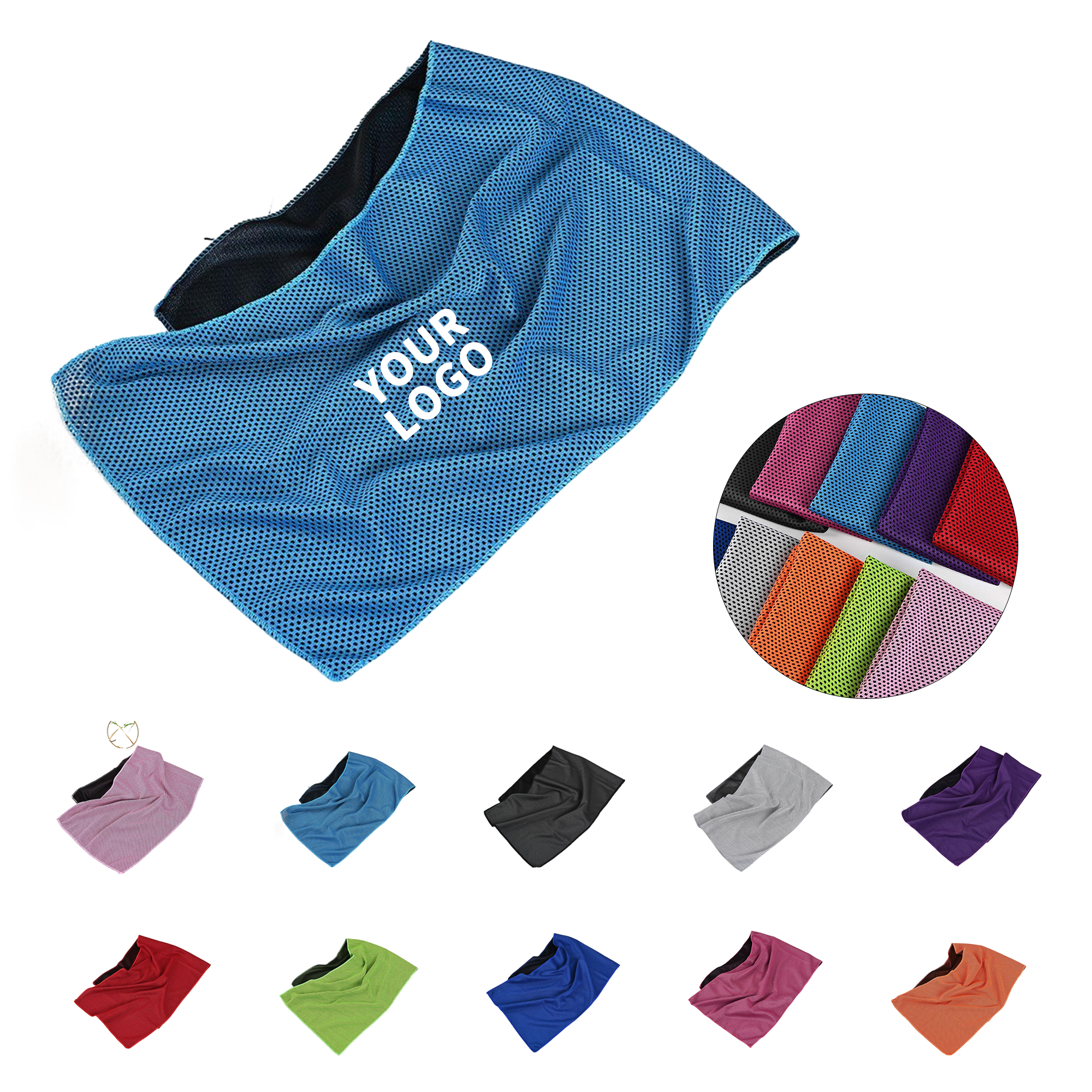 Polyester Cooling Fitness Ice Towel 10