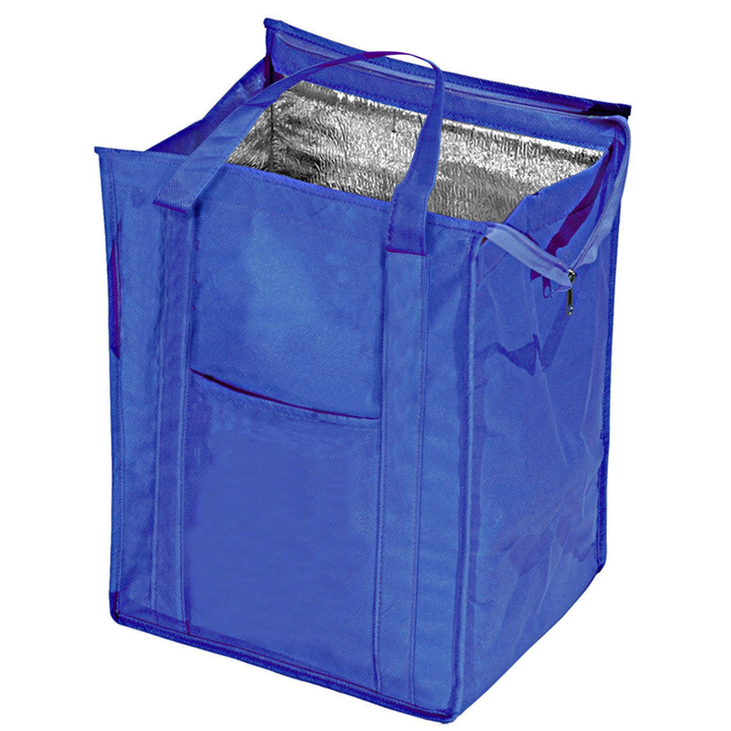 Insulated Polytex Tote W/Zipper 11