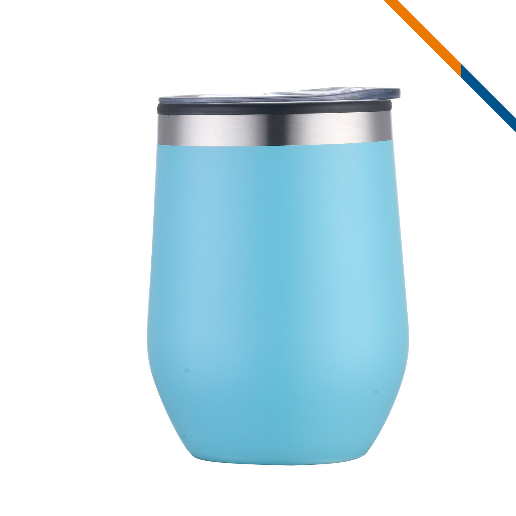Nook Double Wall Vacuum Wine Cup - 12 OZ. 4