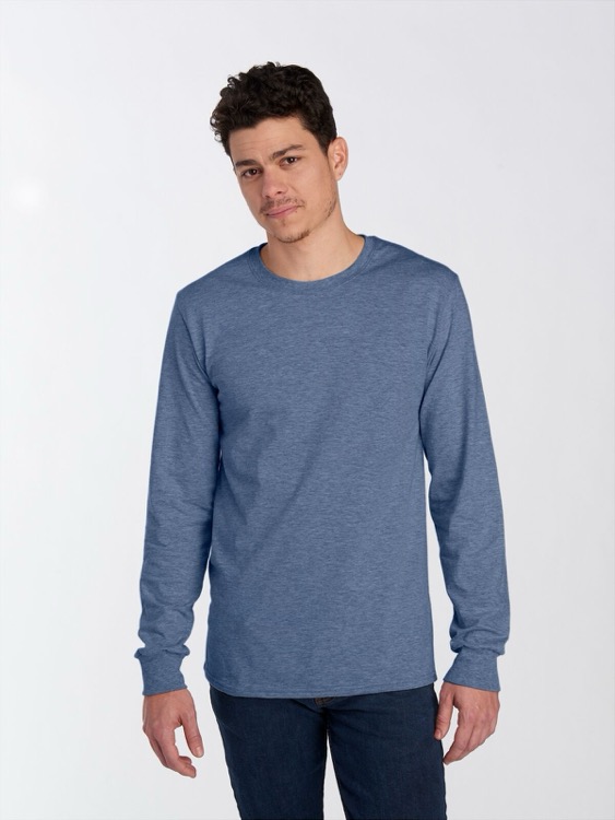 JERZEES Premium Blend Combed Ring-Spun Unisex Long-Sleeve T-Shirt 3
