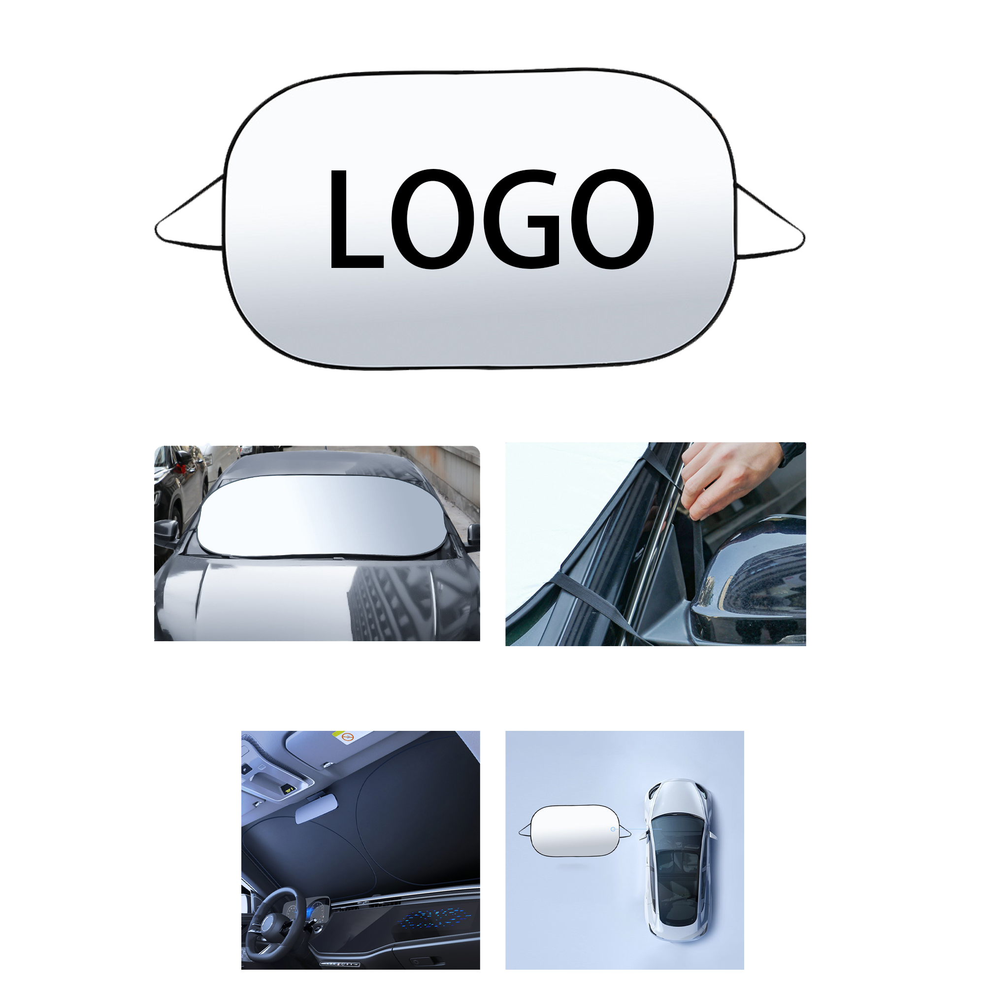 Foldable UV-Protection Sun Visor 1