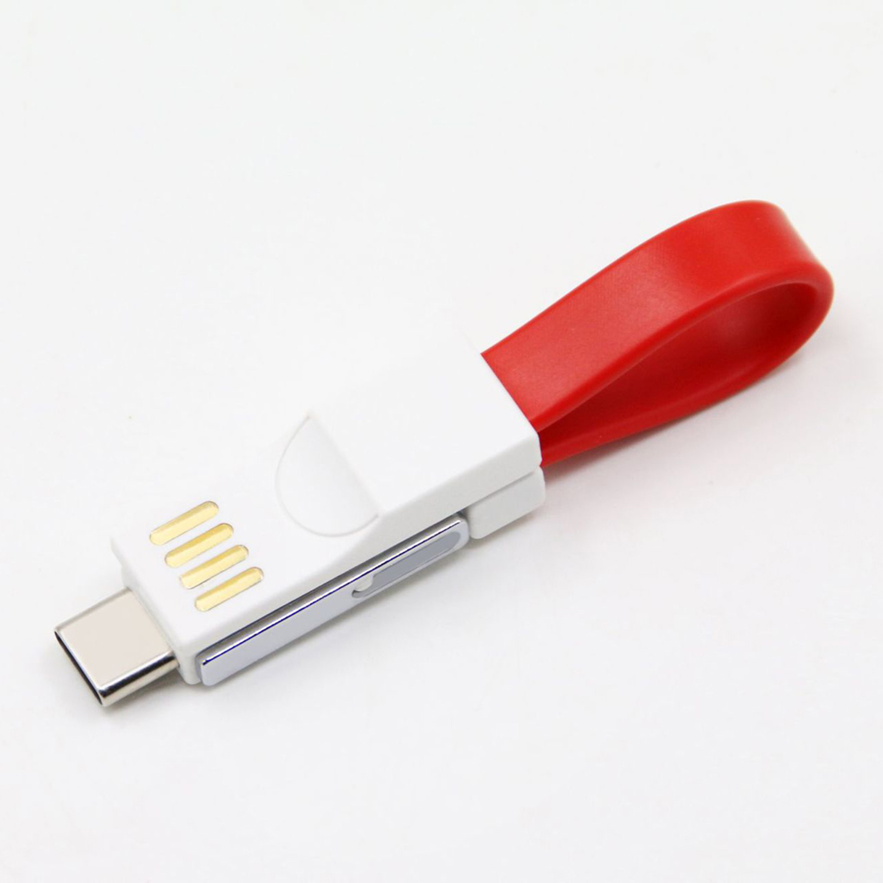 Portable Keychain With 3 In 1 Charging Cord 4