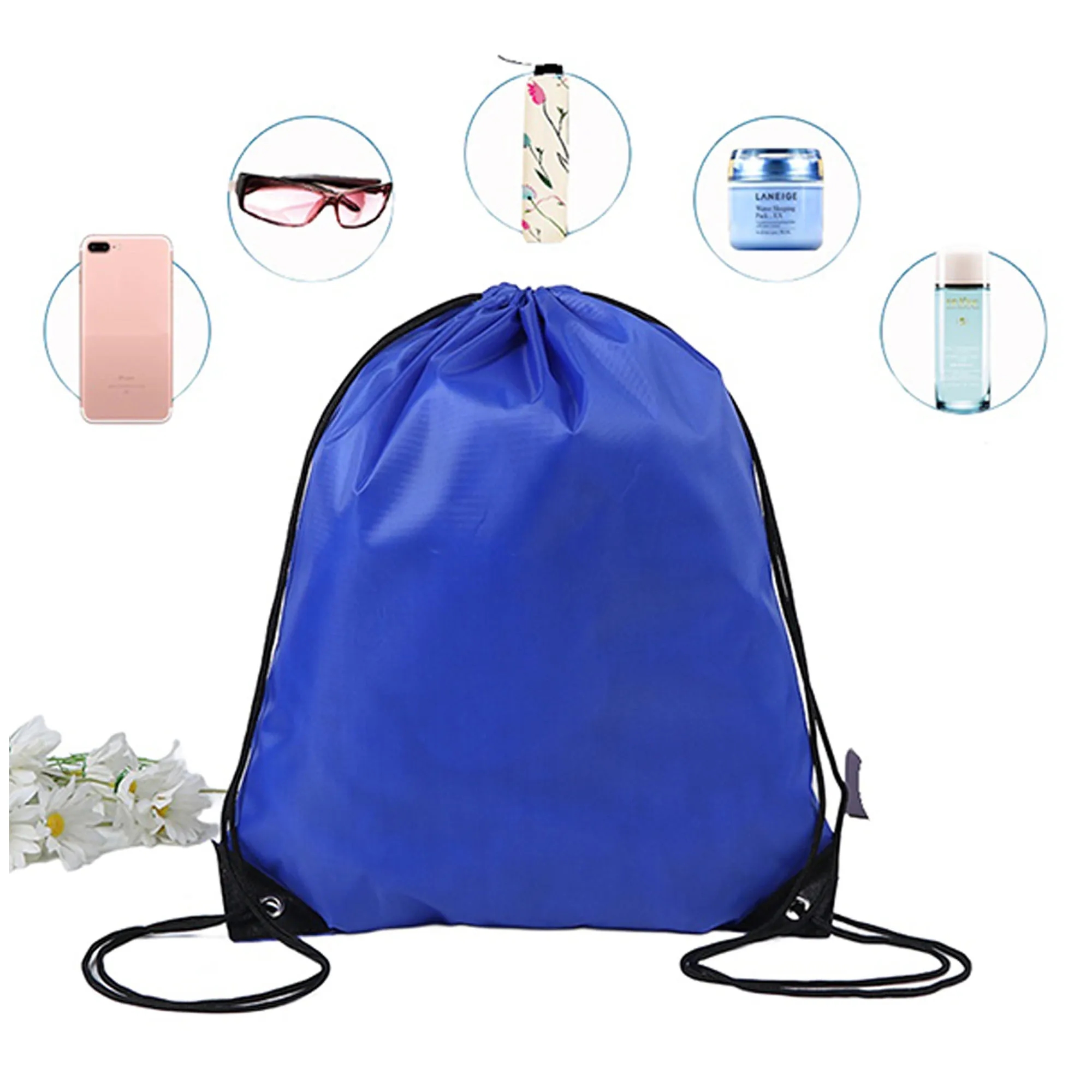 Sport Drawstring Backpack Bag 9
