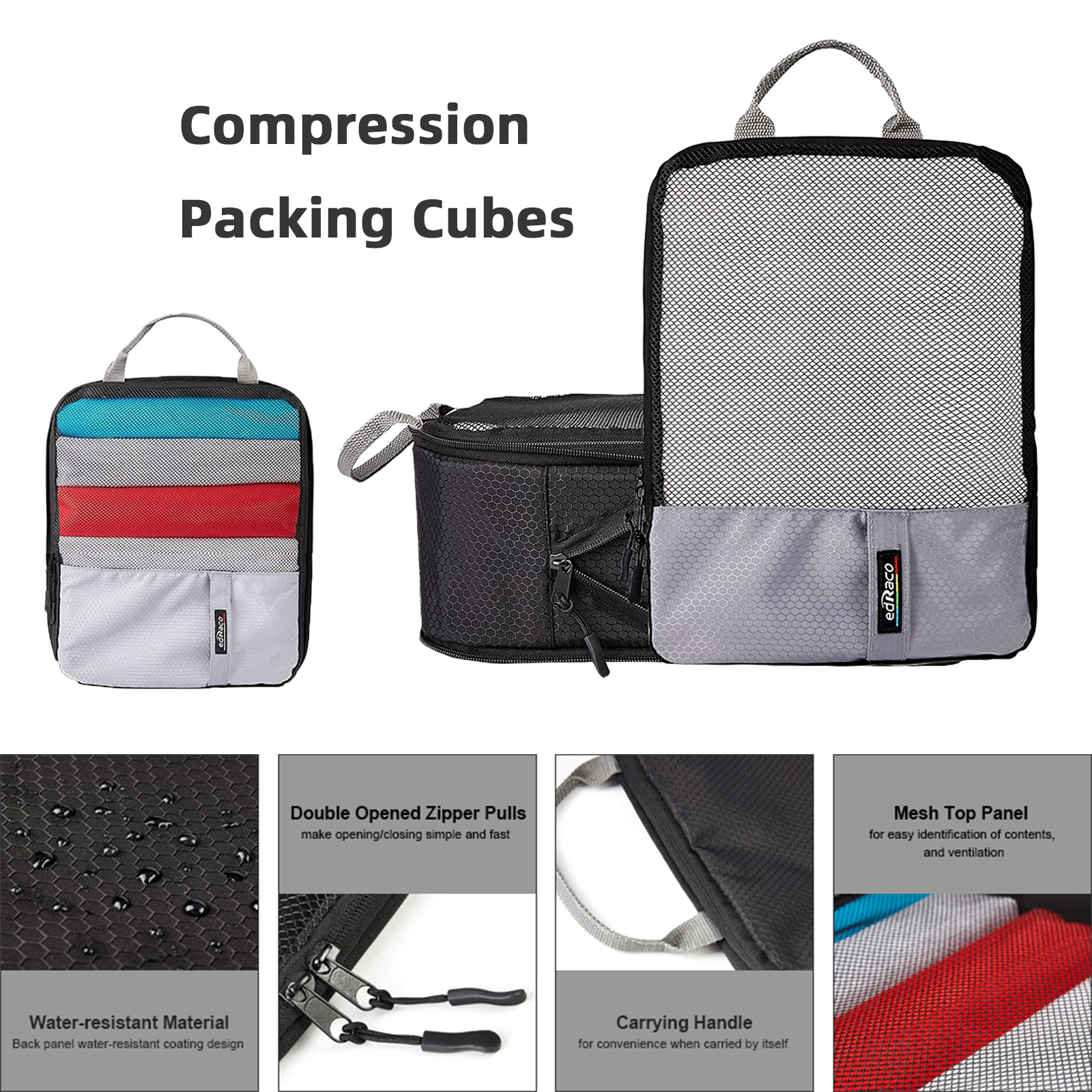 4 Pcs Set Packing Organizers for Travel 2