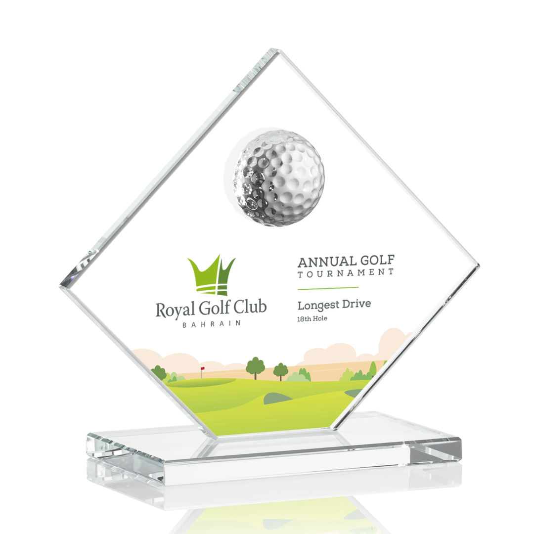 Barrick Golf VividPrint™ Award - Clear 9