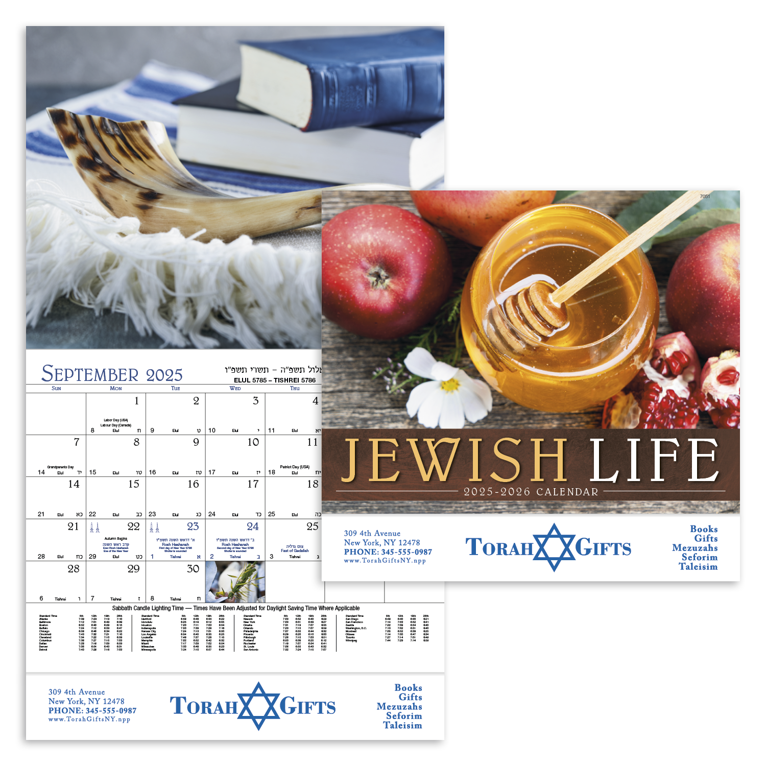 Good Value™ Jewish Life - Stapled Calendar 65