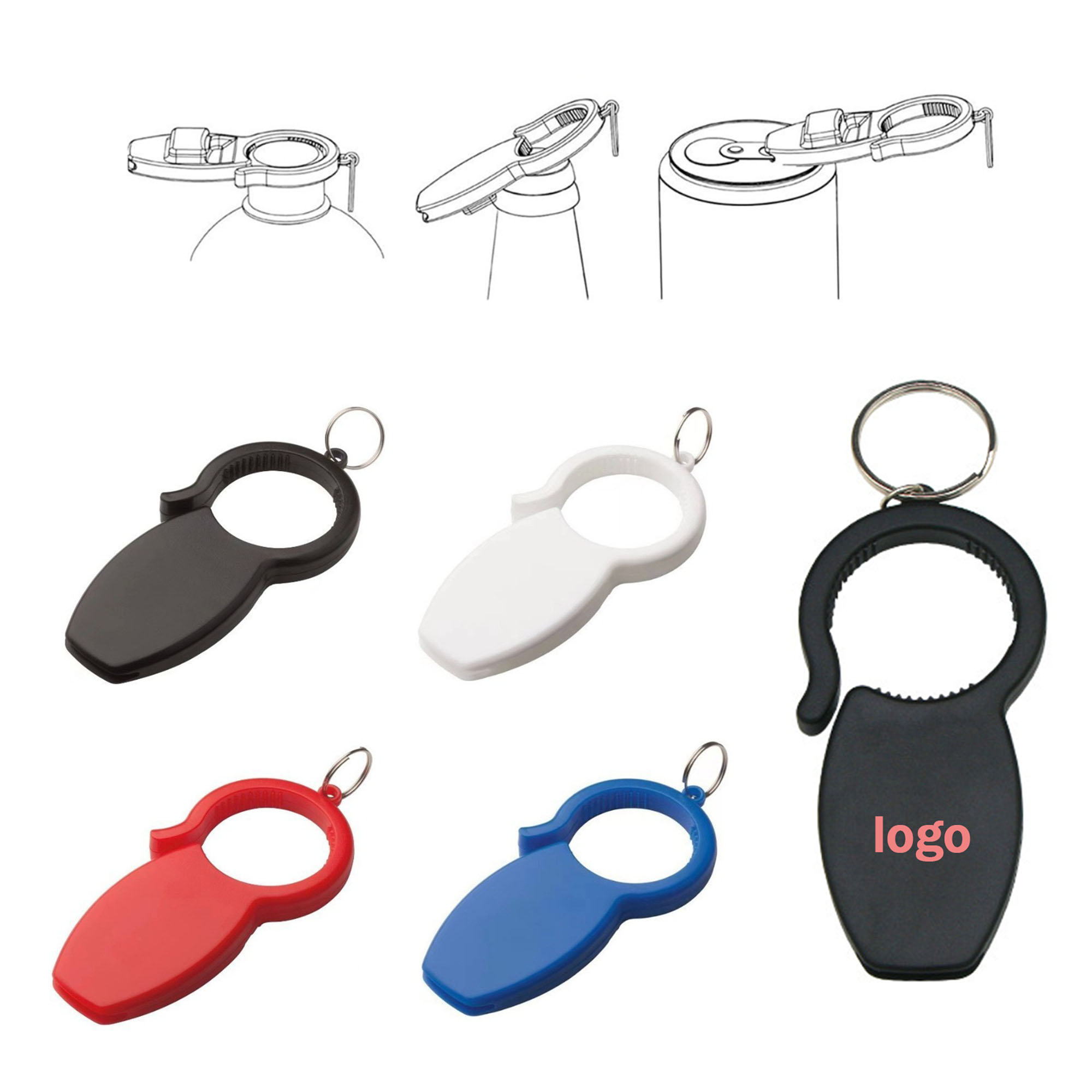 Multi-Functional Keychain Bottle Opener 1