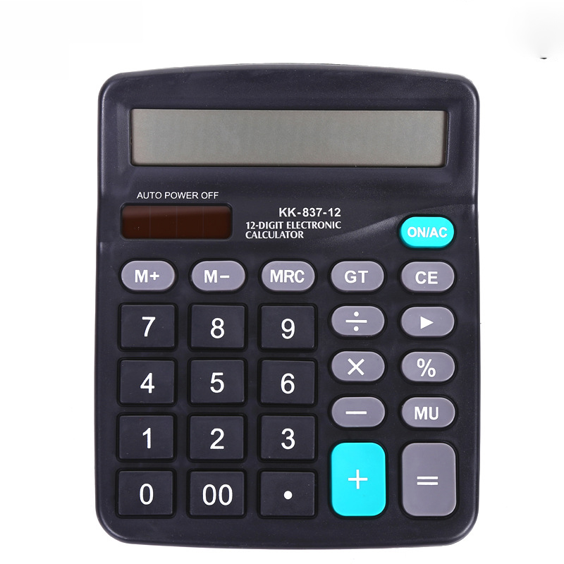 12-Digit Power Handheld Desktop Calculator 7