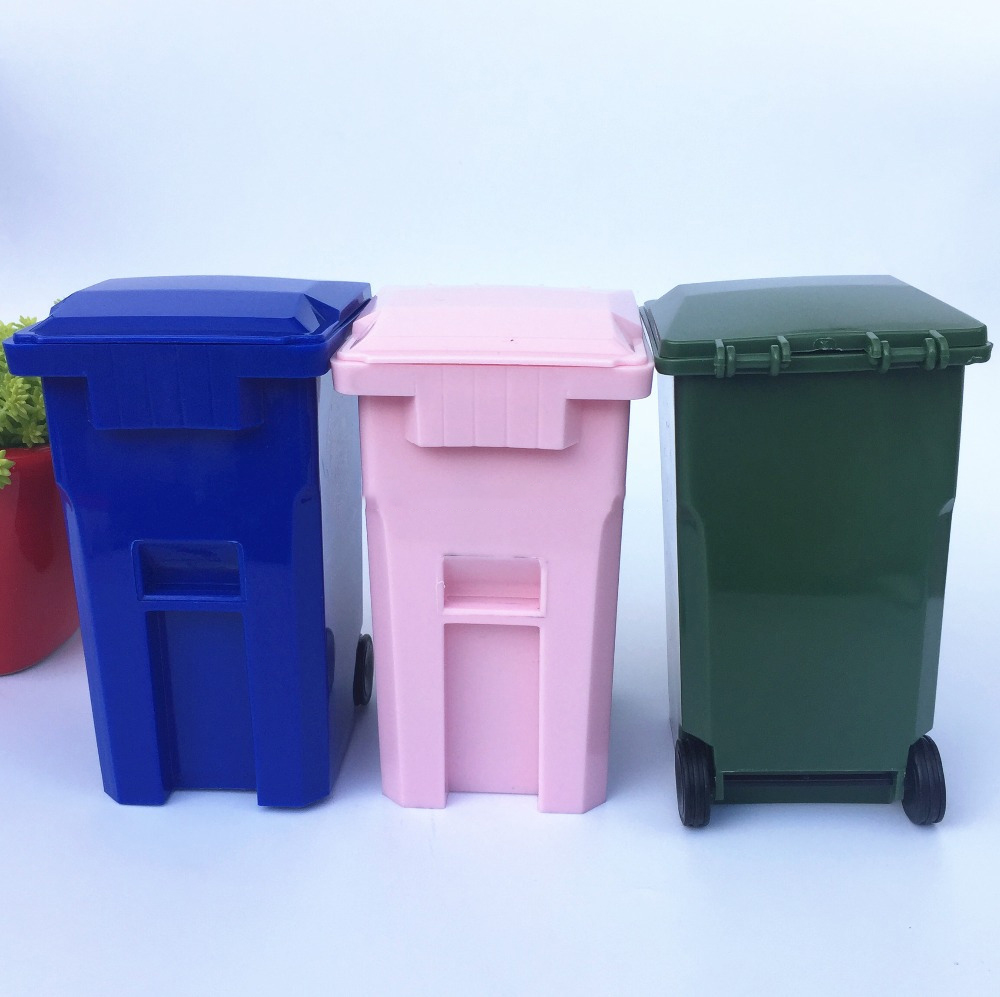 Creative Mini Trash Can Desktop Organizer 7