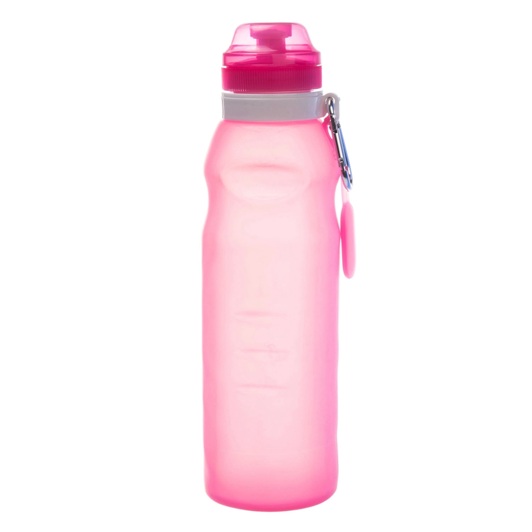 20 OZ. Silicone Folding Water Bottle with Carabiner 7