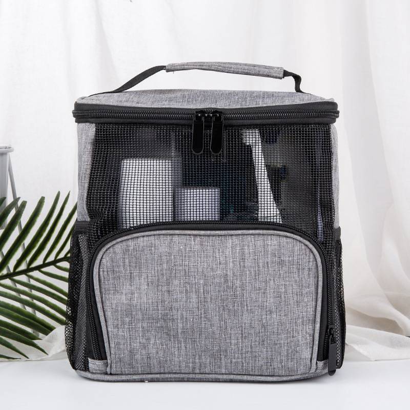 Foldable Mesh Water Resistant Makeup Bag 3