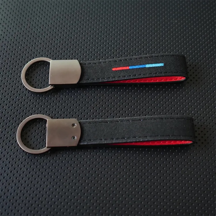 Suede Fur Metal Keychain 3