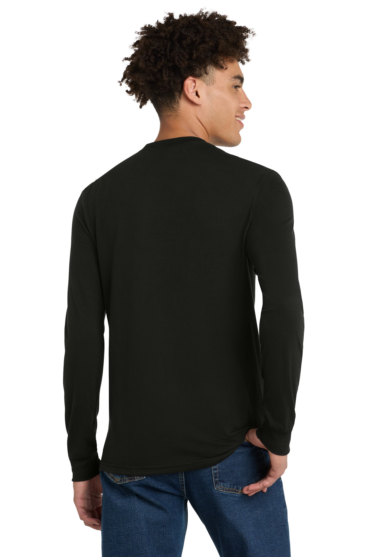 District Perfect Tri Long Sleeve Tee . DM132 38