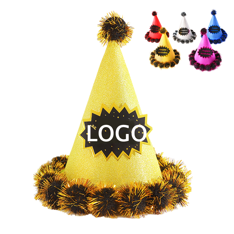 Birthday Party Kids Game Hat & Cake Celebration Decoration 5