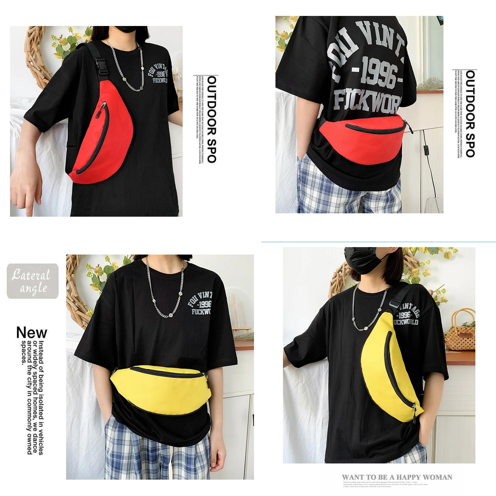 Custom Logo Sport Waist Pack - Unisex 3