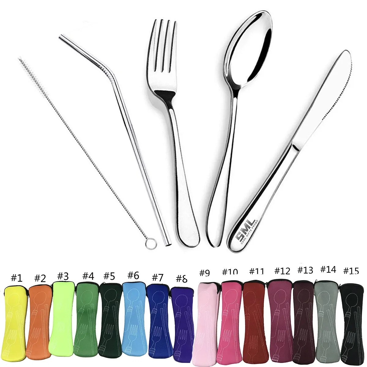5-Piece Stainless Steel Flatware Set 2