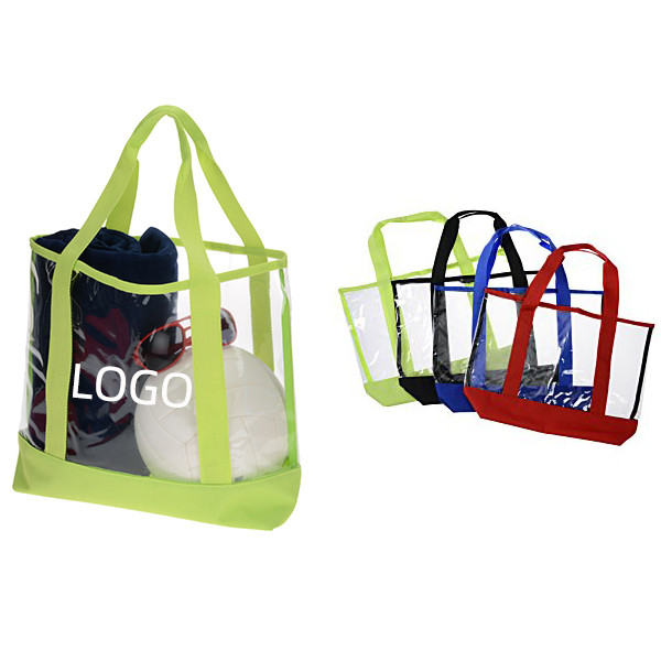 Transparent PVC tote Bag 1