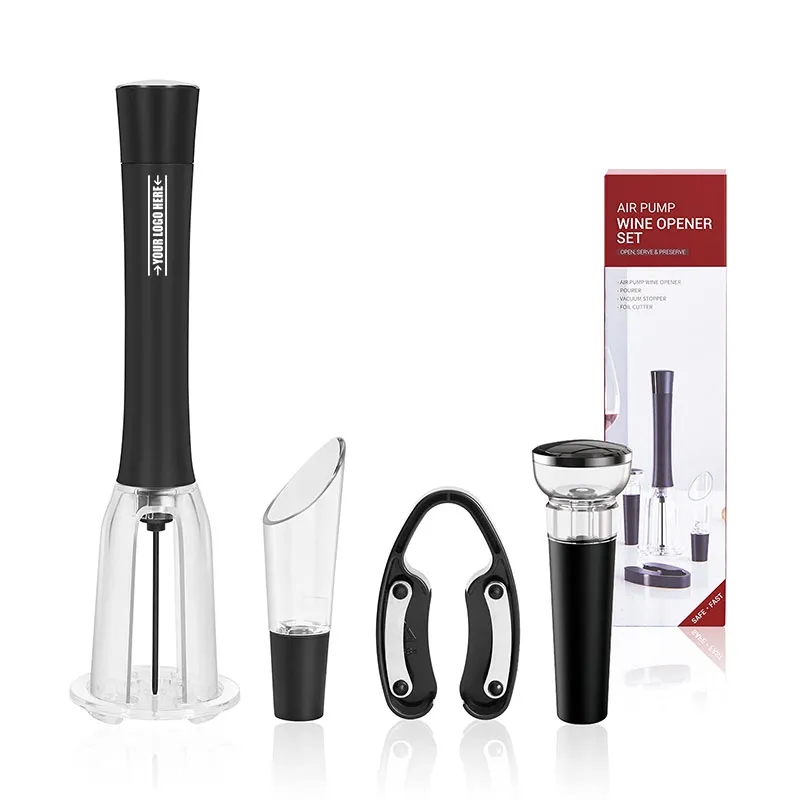 Pump Air Pressure Wine Bottle Opener Set 7