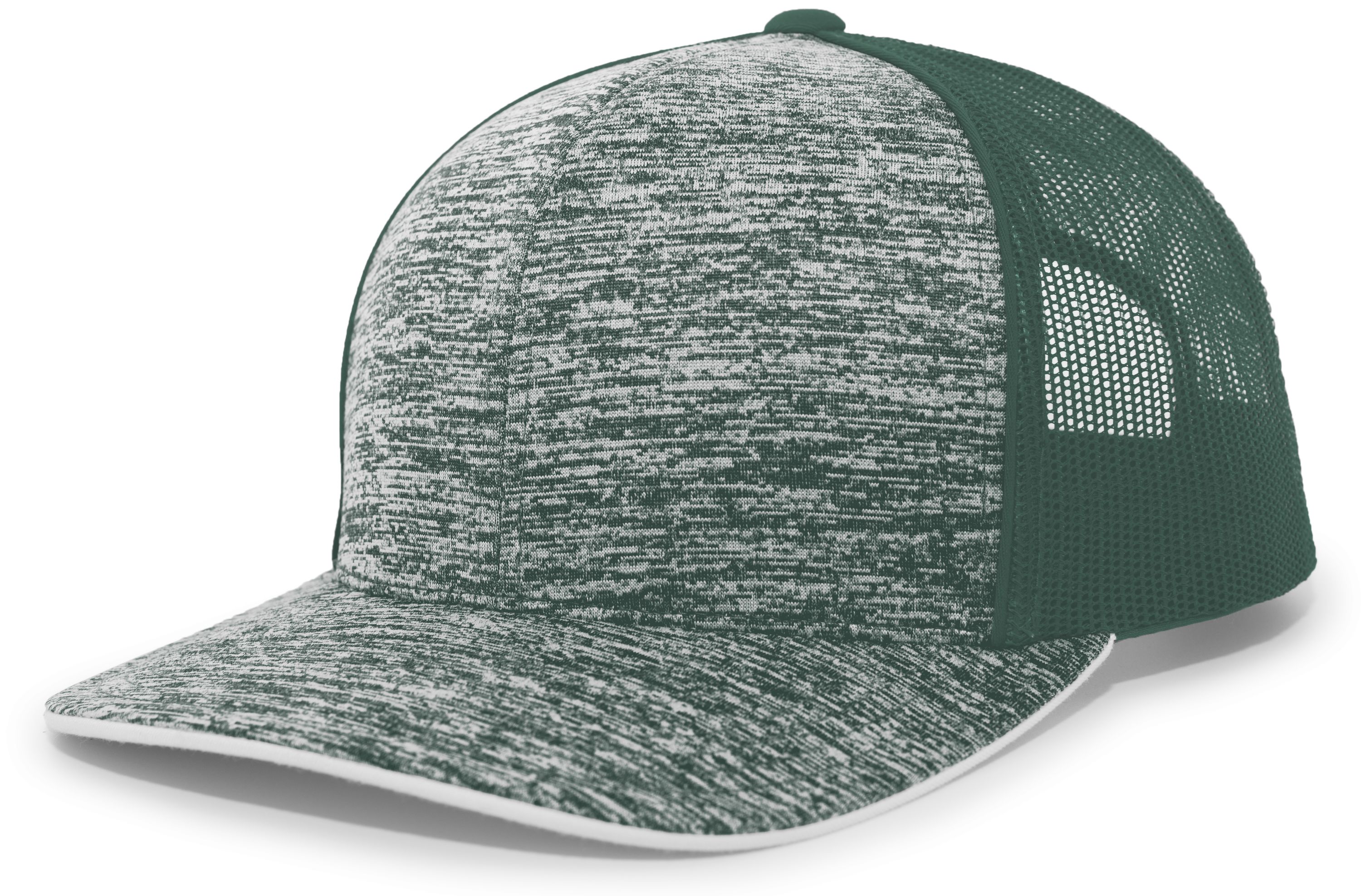 Aggressive Heather Trucker Snapback Cap 5