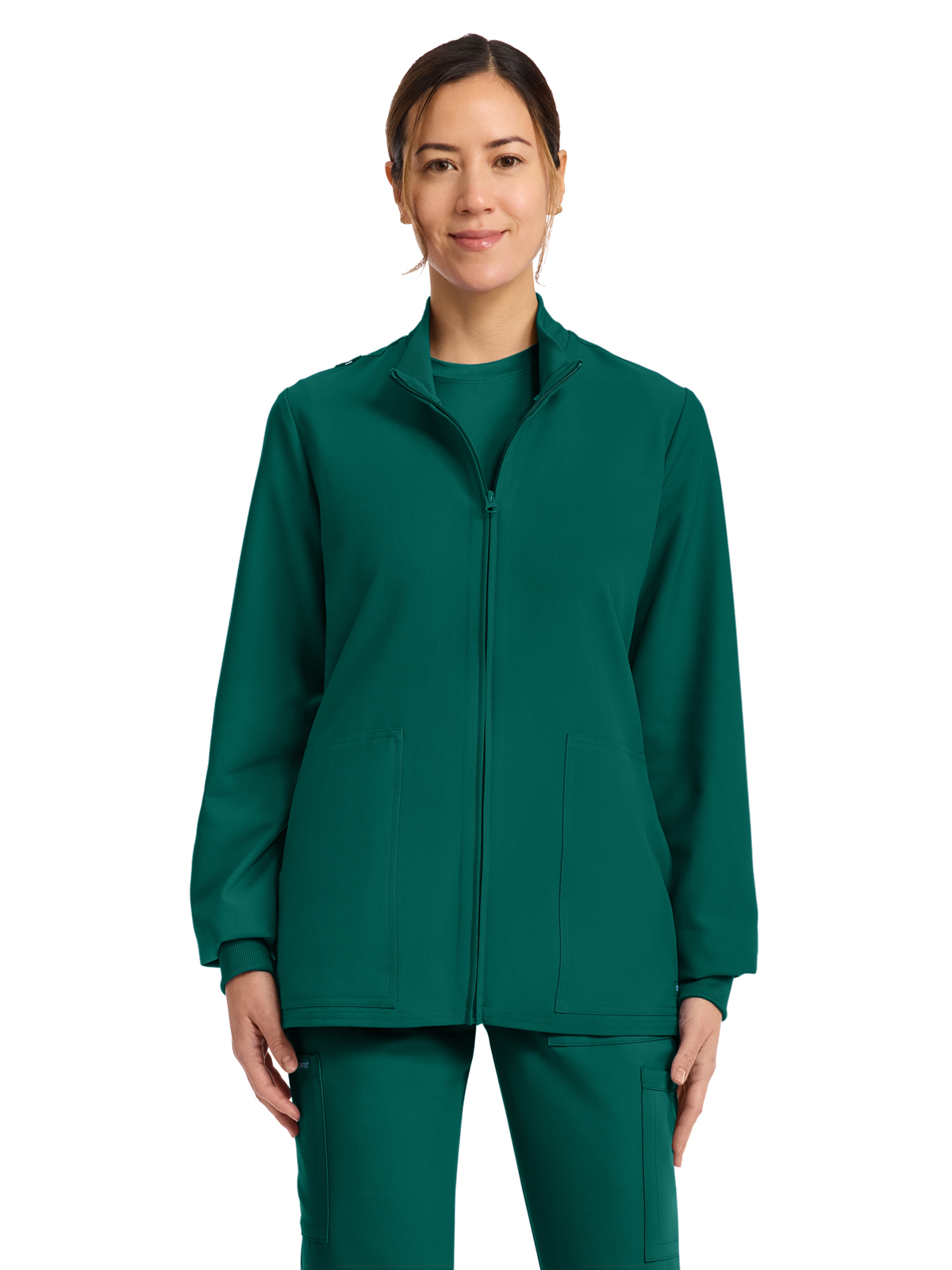 Cherokee - Workwear Originals Ultra - Women's 2-Pocket Zip Up Scrub Jacket 33