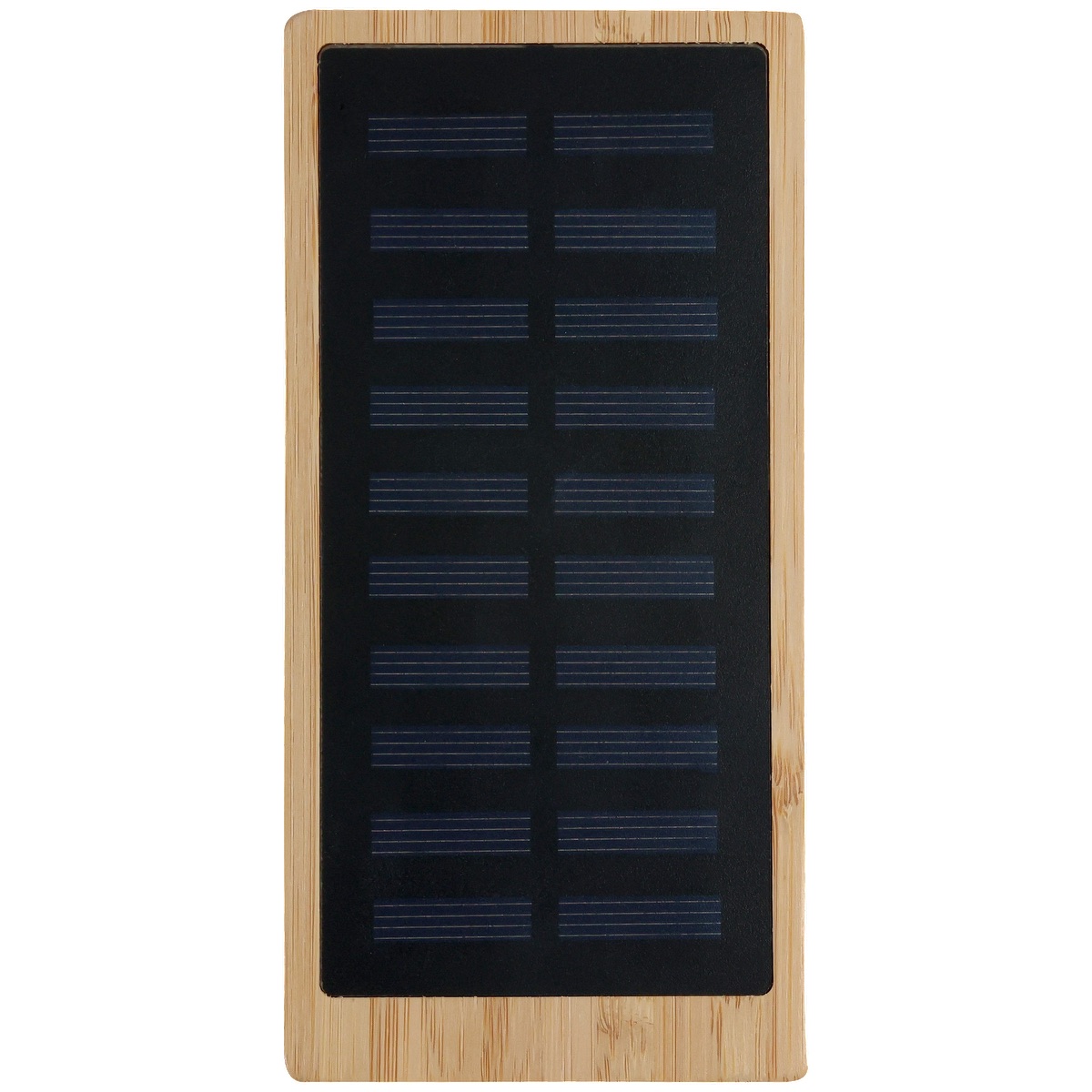 Bamboo 10,000mAh Solar/Wireless Powerbank 18