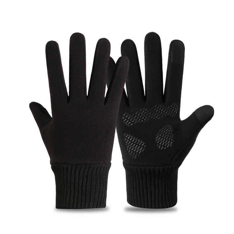 Elastic Cuff Winter Gloves For Outdoor Activities 2