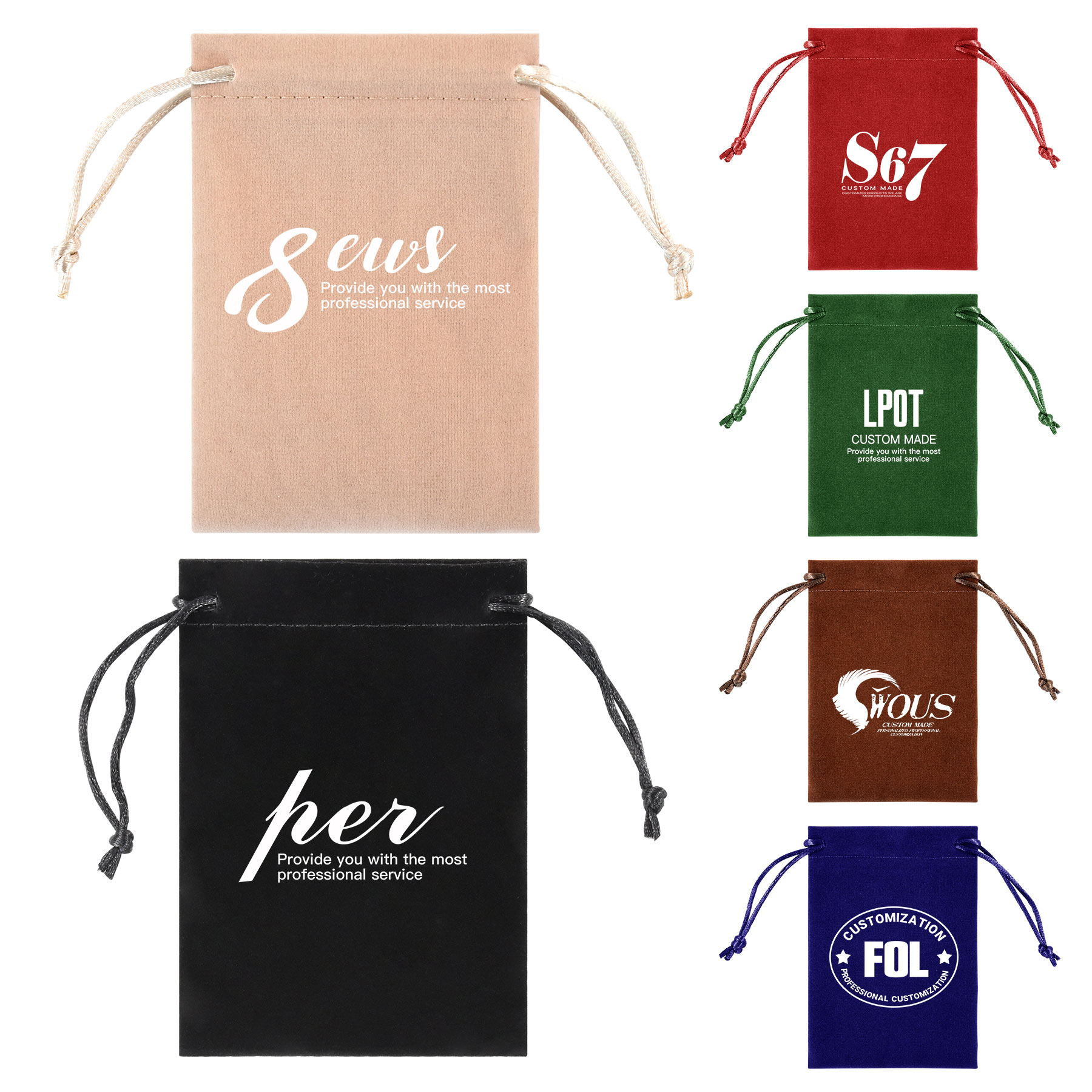 Flannel Jewelry Storage Pouch 2