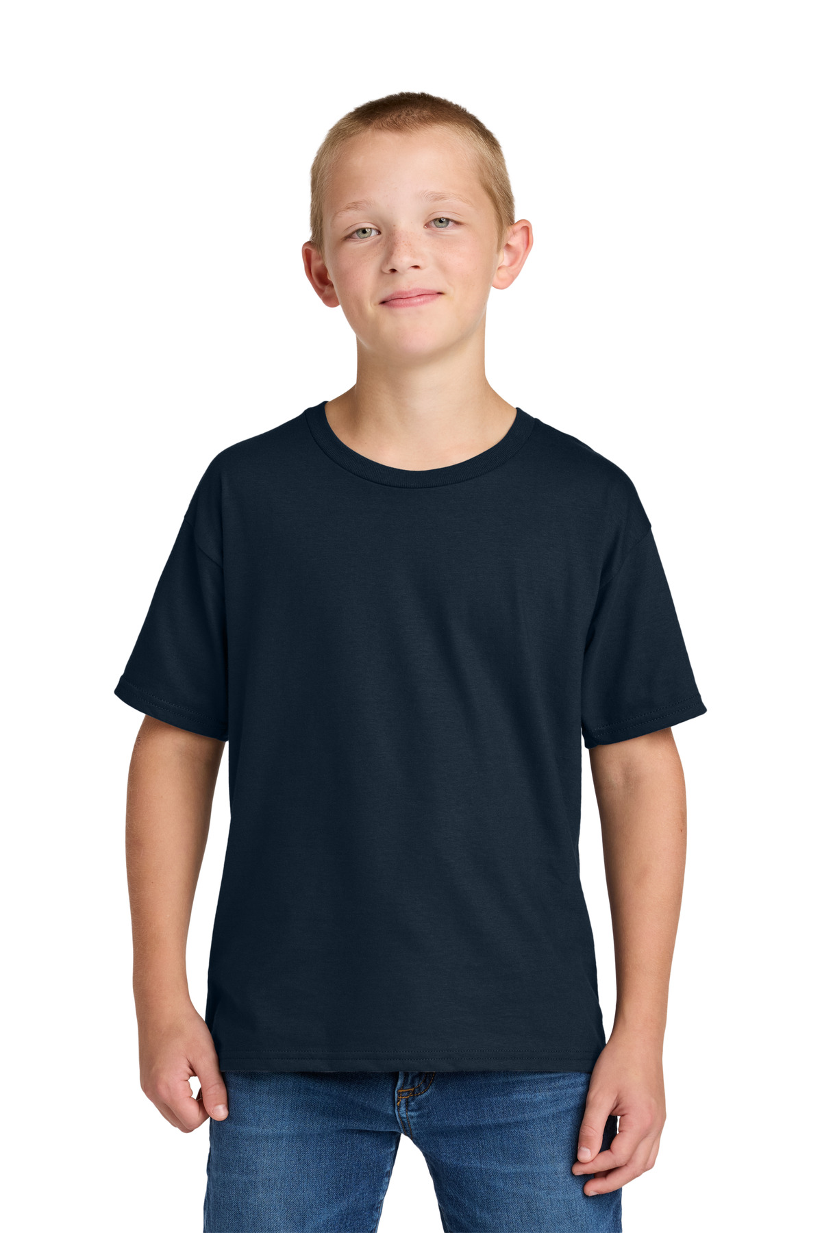 Jerzees Ultimate Youth Ring Spun T-Shirt IC46B 36