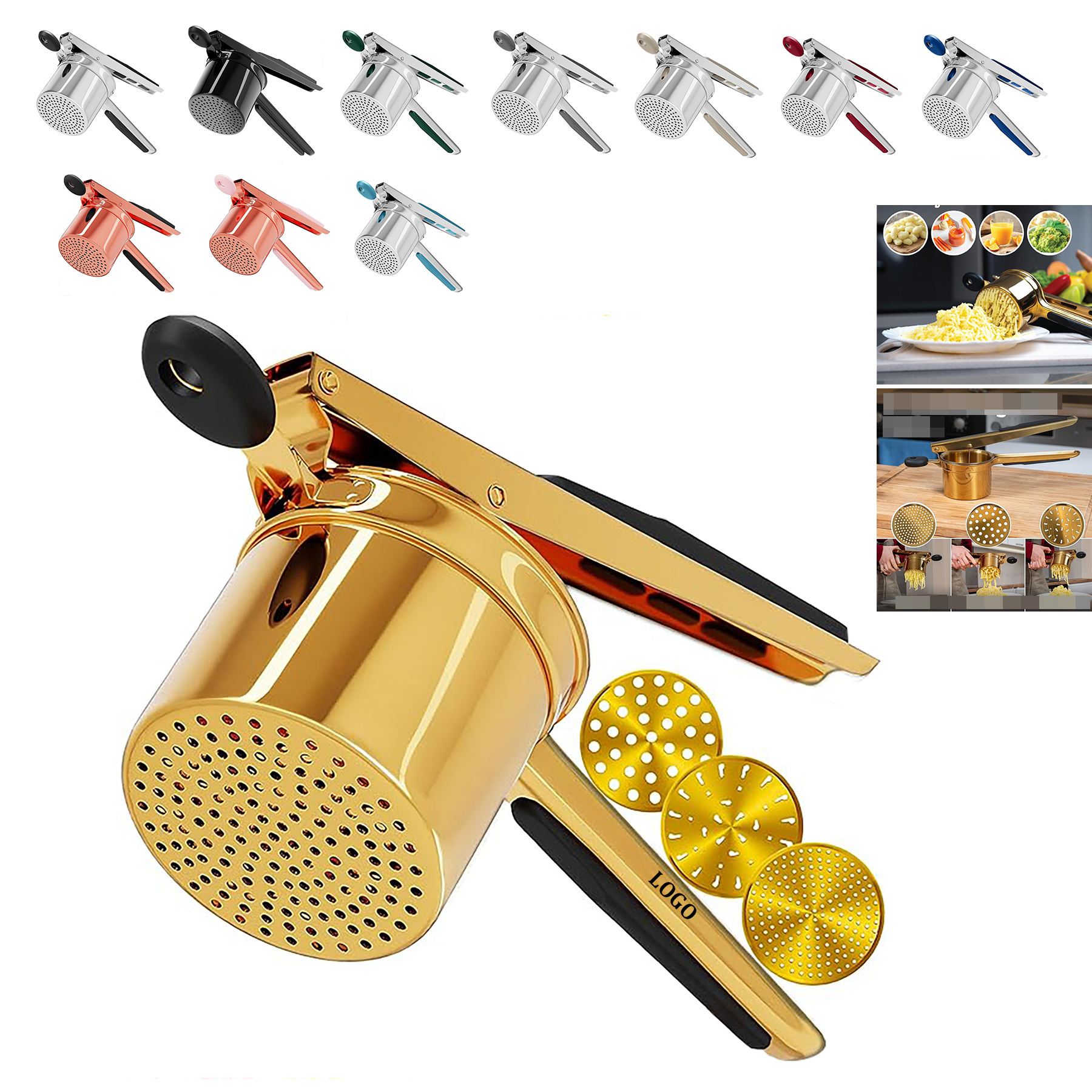 Stainless Steel Ricer 6