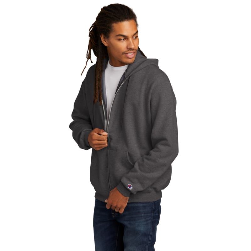 Champion Powerblend Full-Zip Hoodie. 11