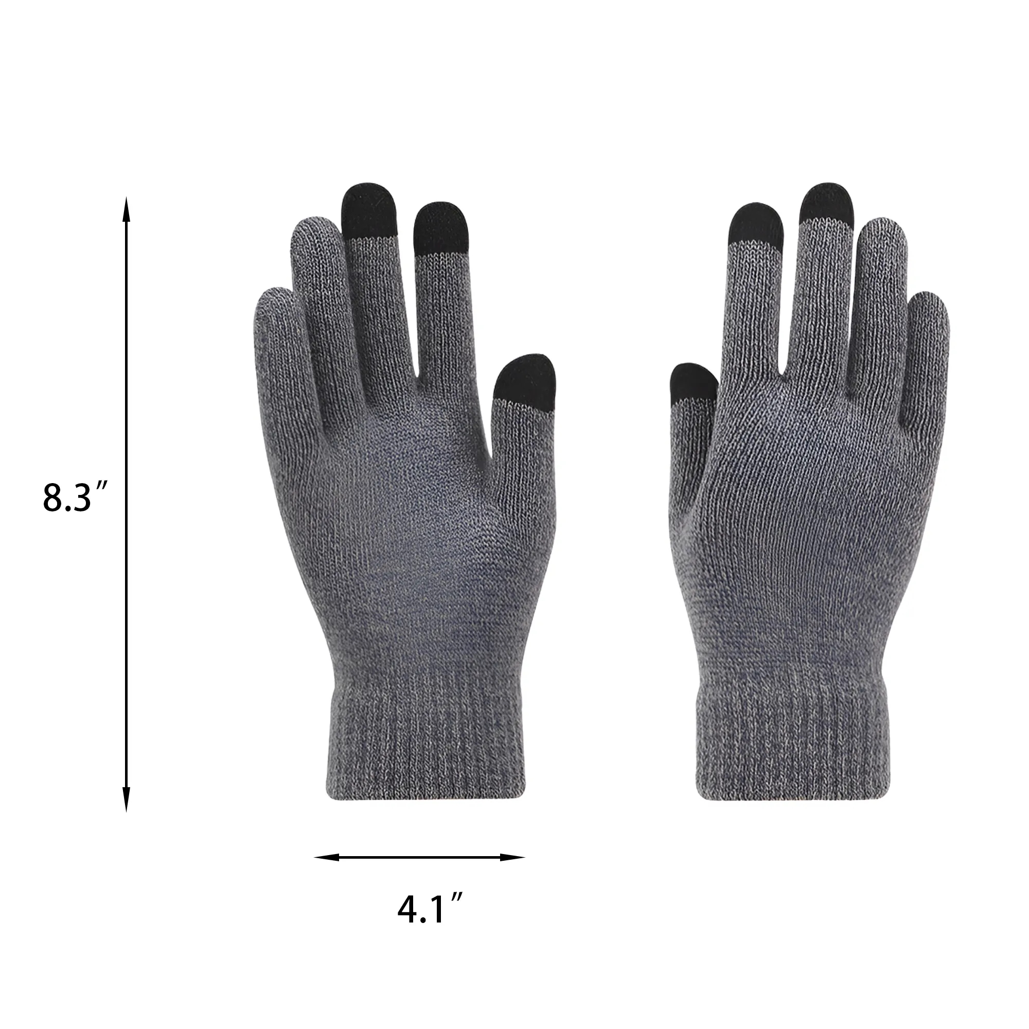 MOQ100 Knitted Touchscreen Gloves 2