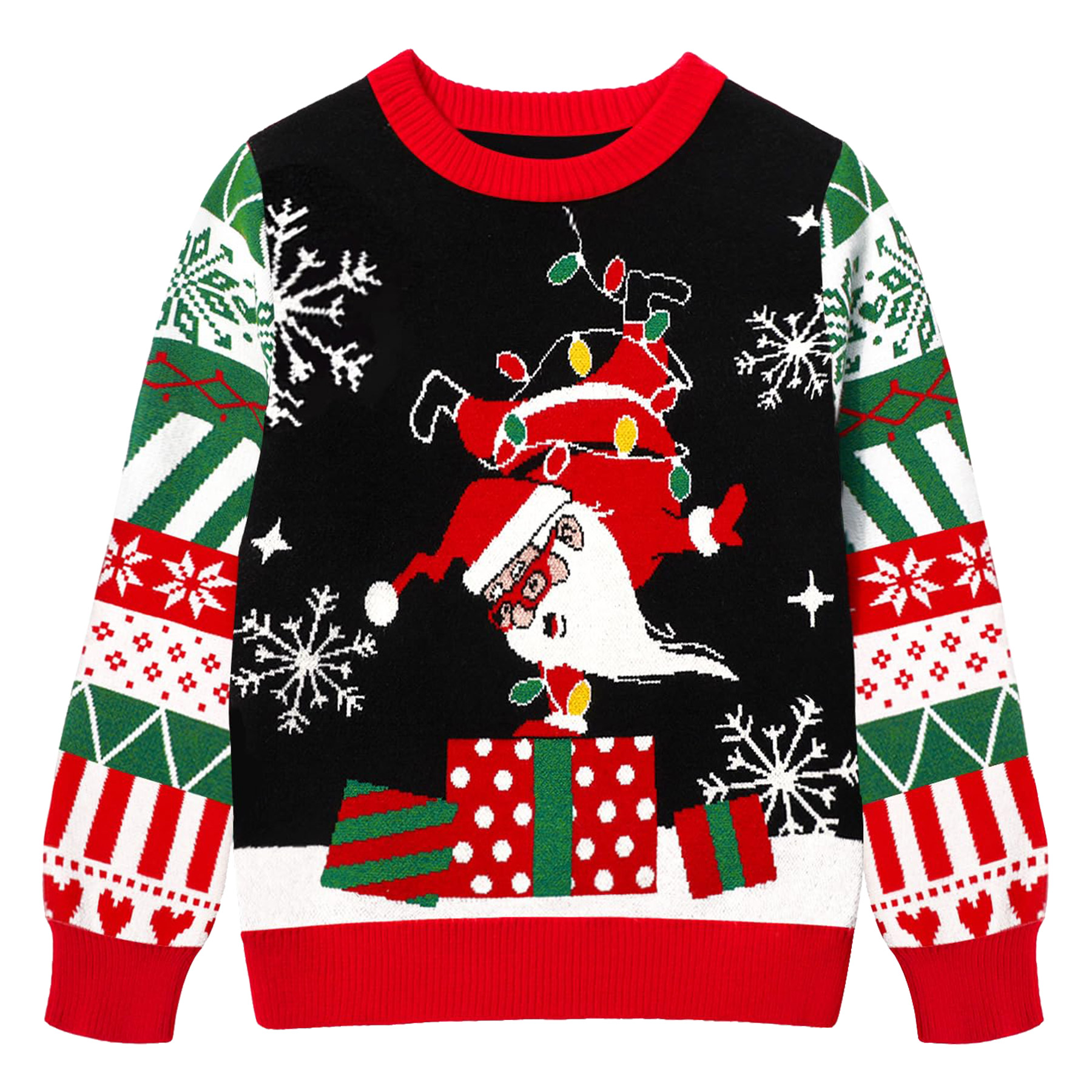 Completely Custom 100% Acrylic Jacquard Knitted Sweater 19